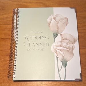 Wedding Planner & Organizer Notebook with Floral Cover